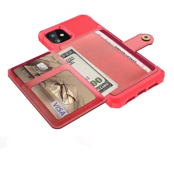 Stilsäkert Smidigt Skal med Kortfack - iPhone 12 Mini