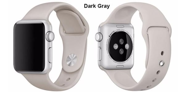 Apple Watch 38/40/41mm -  NORTH EDGE Stilrena Silikonarmband