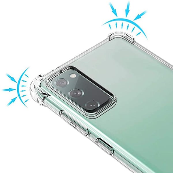 Skyddande FLOVEME Silikonskal - Samsung Galaxy S20 FE