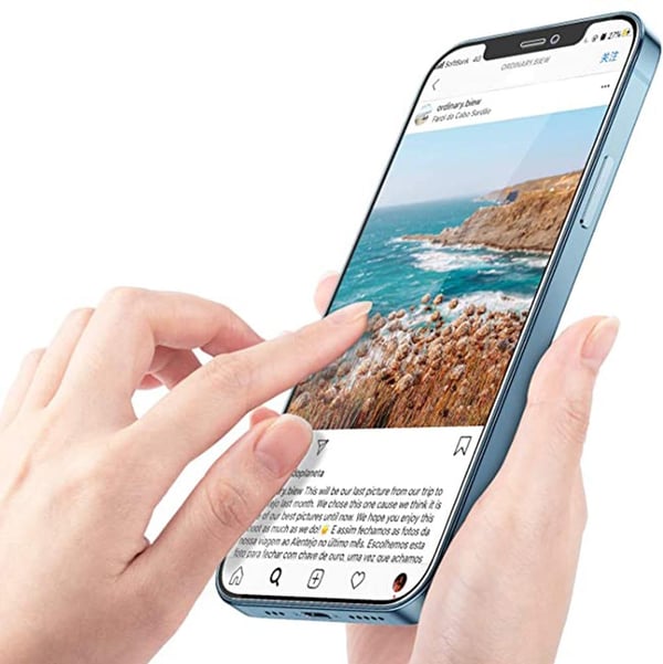 3-in-1 Fram- & Baksida + Kameralinsskydd iPhone 12 Mini