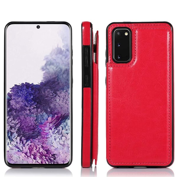 Genomtänkt Skal med Korthållare - Samsung Galaxy S20 FE