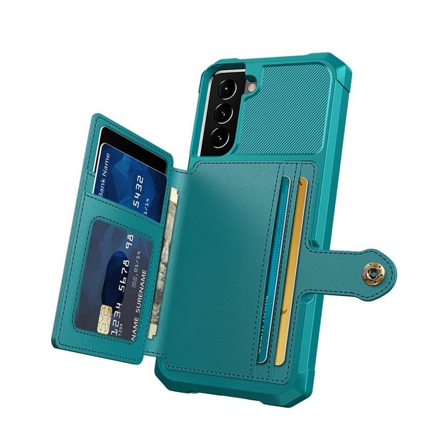 Stilsäkert Skal med Korthållare - Samsung Galaxy S21