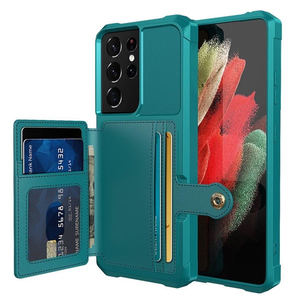 Exklusivt Skal med Korthållare - Samsung Galaxy S21 Ultra