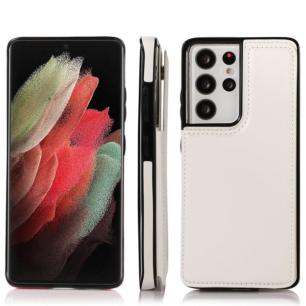 Stilsäkert Skal med Kortfack - Samsung Galaxy S21 Ultra