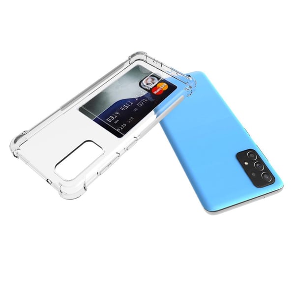 Stötdämpande Silikonskal med Kortfack - Samsung Galaxy A52