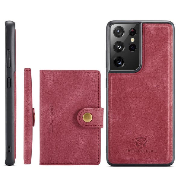 Skal med Korthållare - Samsung Galaxy S21 Ultra