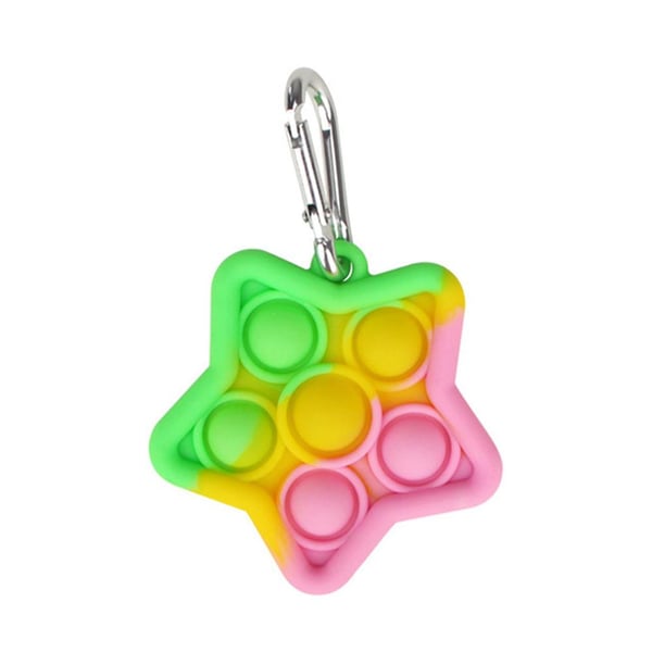 Fidget Toy Pop it Stjärna Stress Lindrande