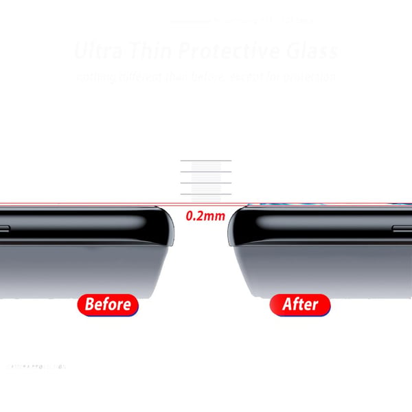 3-PACK Galaxy S21 Ultra HD-Clear Ultratunt Kameralinsskydd