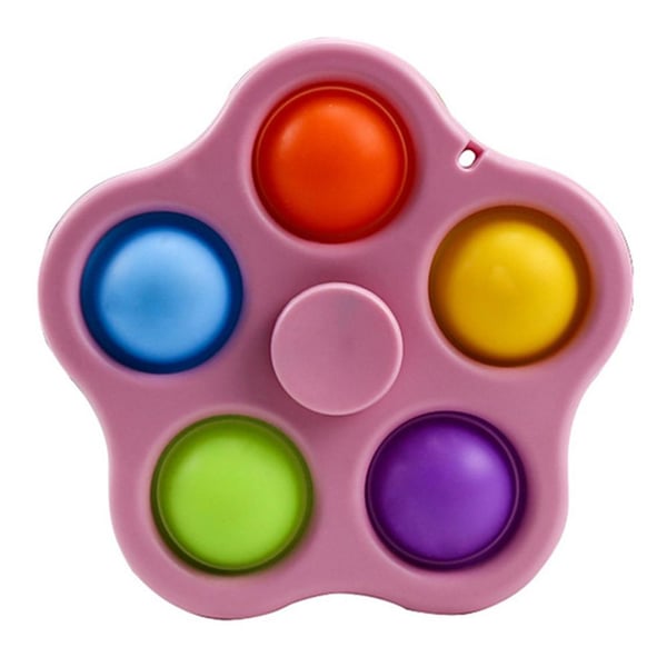 Hållbar Blomma Fidget Toy / Fidget Leksak / Simple Dimple Pop It
