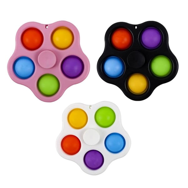 Hållbar Blomma Fidget Toy / Fidget Leksak / Simple Dimple Pop It