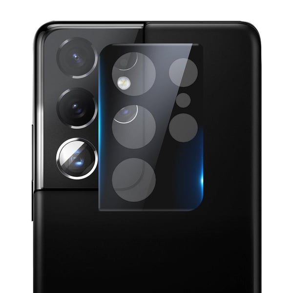 2-PACK Galaxy S21 Ultra Högkvalitativt 2.5D Kameralinsskydd