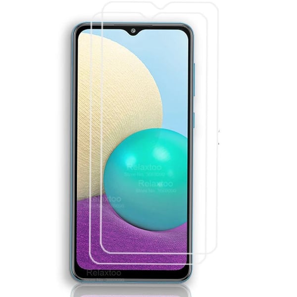 3-PACK Galaxy A02s Standard HD Skärmskydd