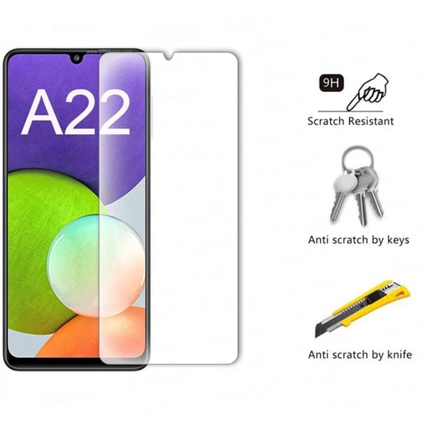 Galaxy A22 5G Standard HD 0,3mm Skärmskydd