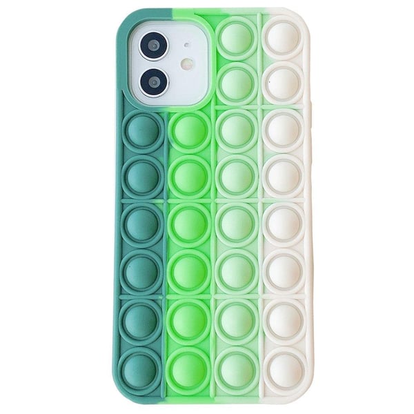 Stötdämpande Fidget Pop It Silikonskal - iPhone 12