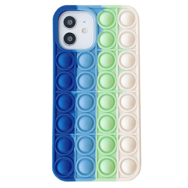 Stötdämpande Fidget Pop It Silikonskal - iPhone 12