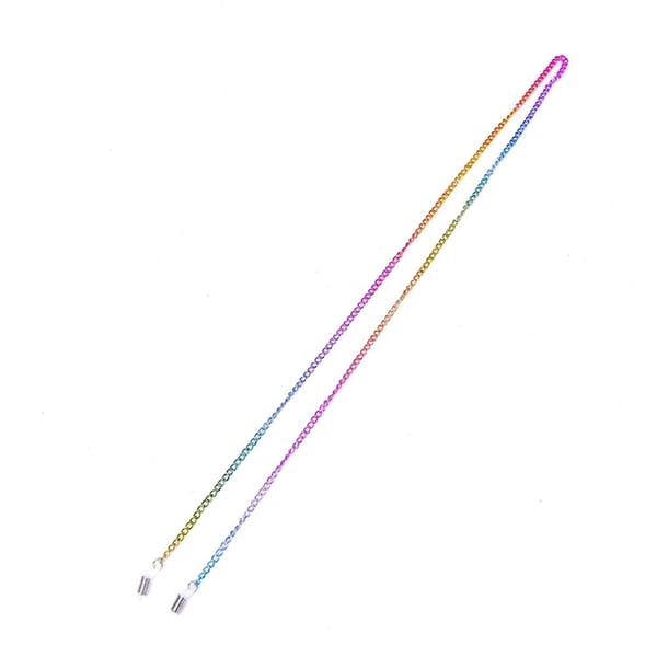 Exklusiv Pride Rainbow Glasögon Kedja
