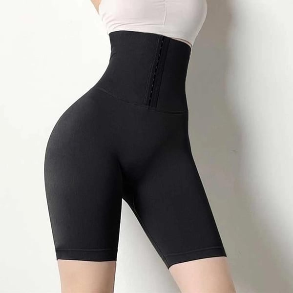 Kvinnors Yogashort Yogabyxor Hög Midja Gym Leggings