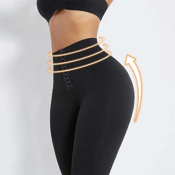 Kvinnors Yogashort Yogabyxor Hög Midja Gym Leggings