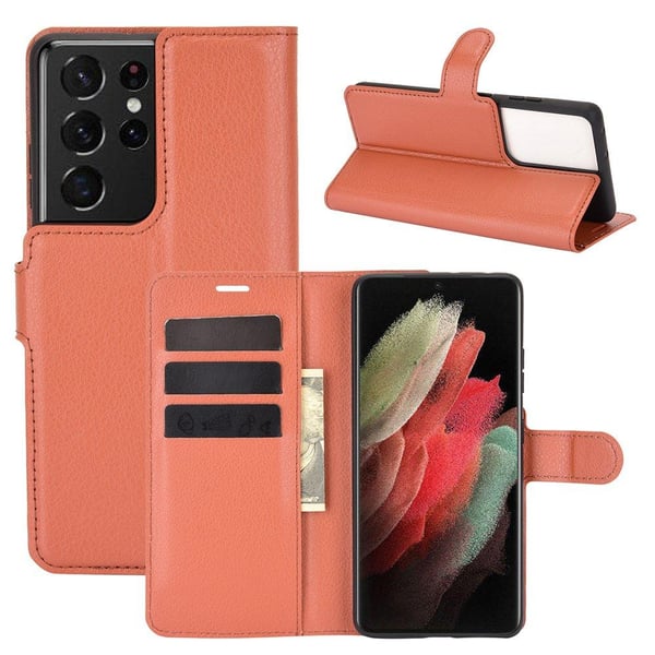 Stilsäkert NKOBEE Plånboksfodral - Samsung Galaxy S21 Ultra