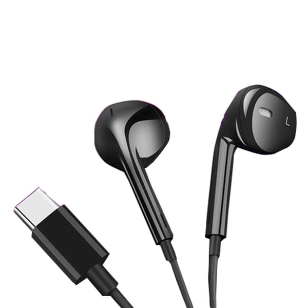 Effektfulla Slittåliga Type-C In-Ear Hörlurar