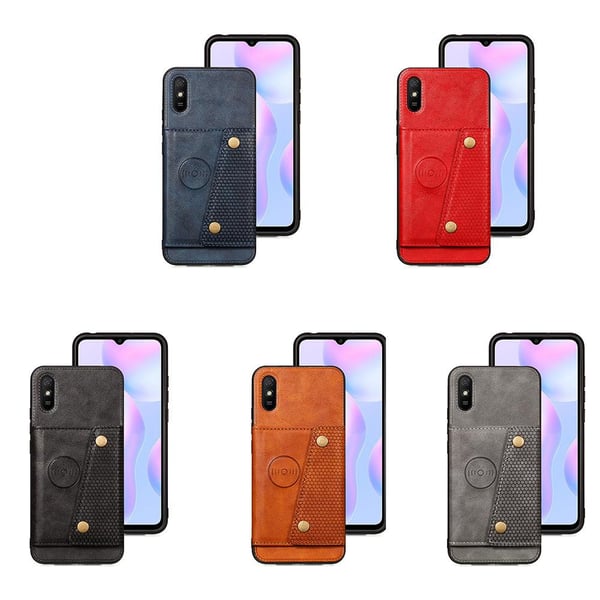 Genomtänkt Skal med Kortfack - Xiaomi Redmi 9AT