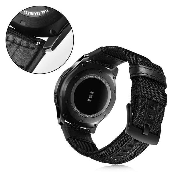 Stilsäkert Nylonarmband - Samsung Galaxy Watch S3 Frontier