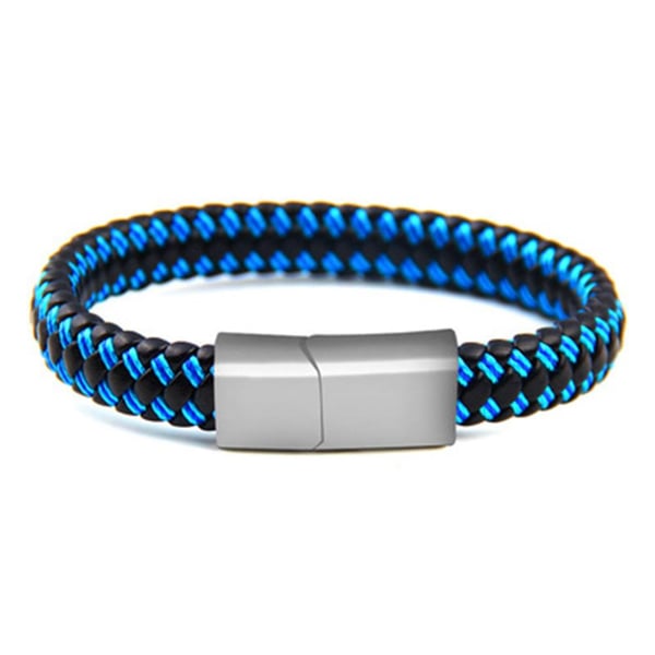 Stilsäkert Hållbart Flerfärgat Flätat Armband