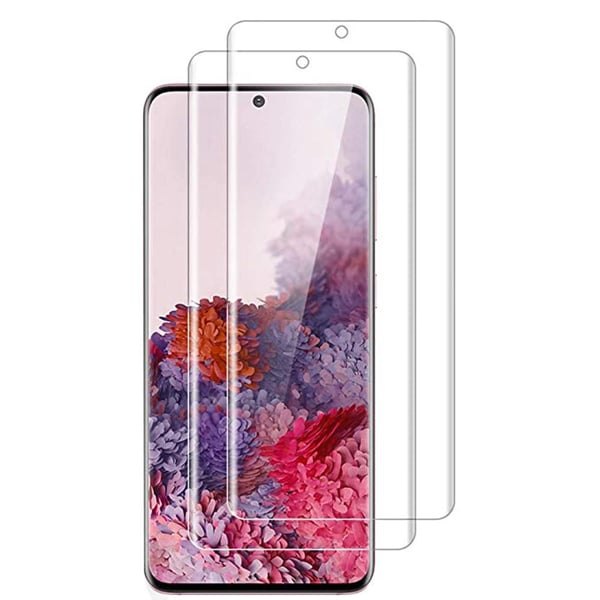 2-PACK Galaxy S21 Plus Mjukt Skärmskydd PET 0,2mm