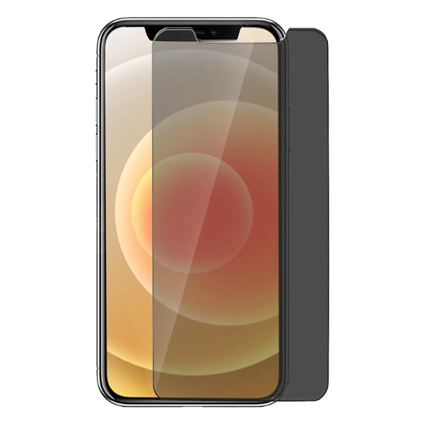 3-PACK Anti-Spy Skärmskydd 0,3mm iPhone 12