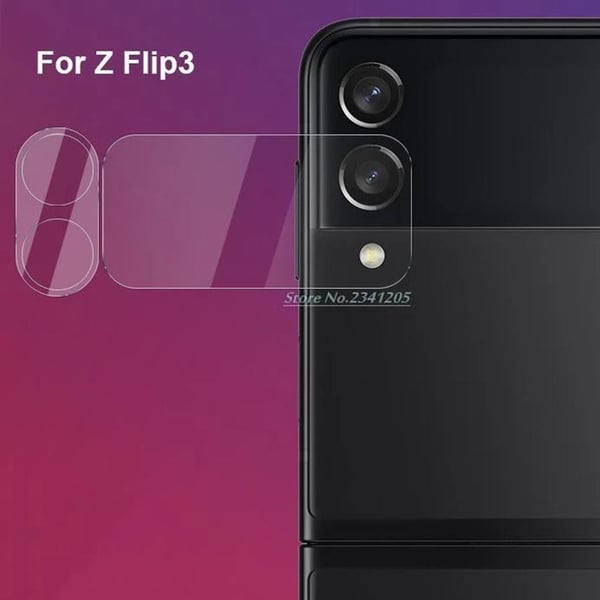 2-PACK 5-in-1 Samsung Galaxy Z Flip 3 Hydrogel Skärmskydd