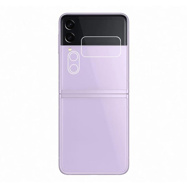 2-PACK 5-in-1 Samsung Galaxy Z Flip 3 Hydrogel Skärmskydd