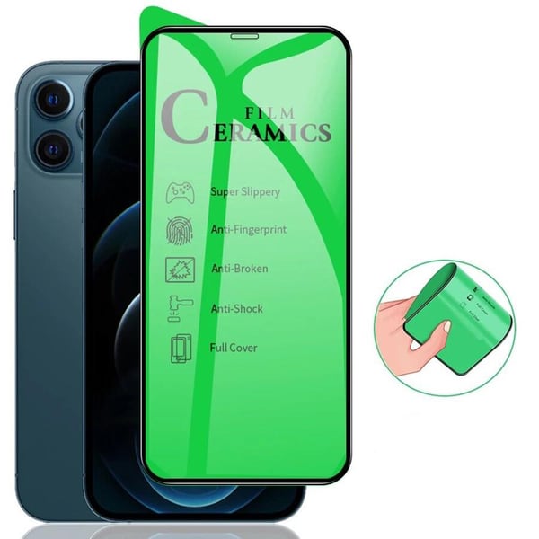 2-PACK Keramiskt Skärmskydd HD 0,3mm iPhone XR