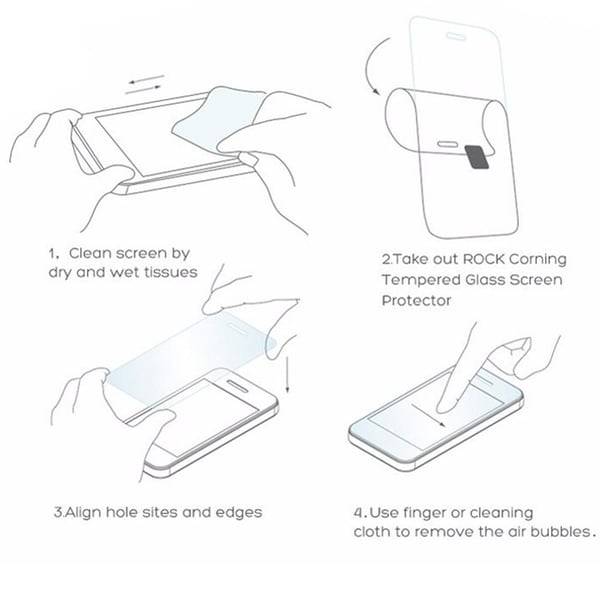 2-PACK Skärmskydd Standard HD 0,3mm P30 Lite