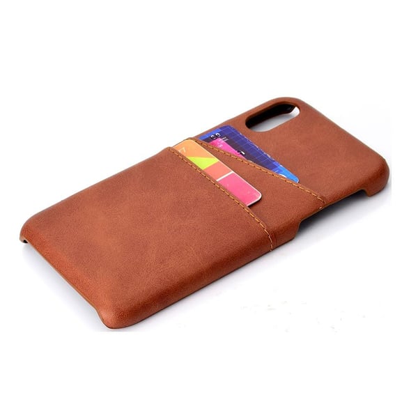 Skal med Korthållare i RETRO-Design för iPhone XS Max
