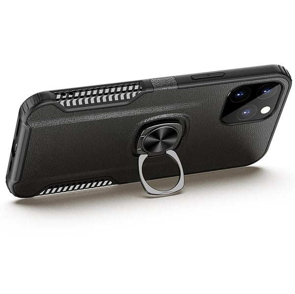 iPhone 12 Pro - Effektfullt LEMAN Skal med Ringhållare