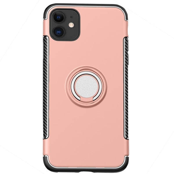 iPhone 12 - Stilsäkert Praktiskt Skal med Ringhållare FLOVEME