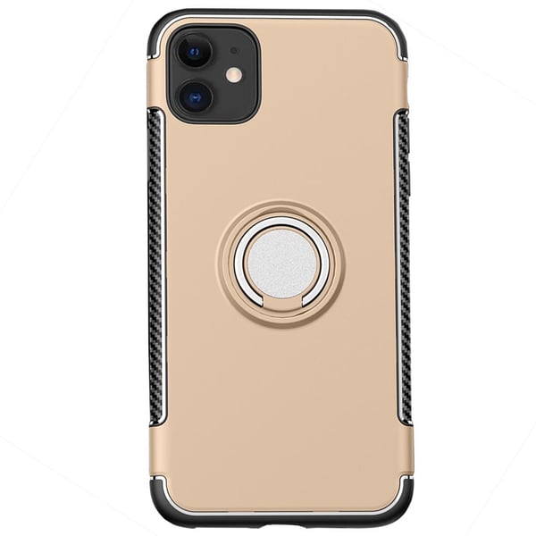 iPhone 12 - Stilsäkert Praktiskt Skal med Ringhållare FLOVEME