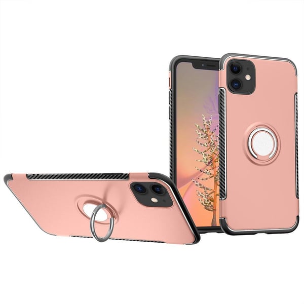 iPhone 12 - Stilsäkert Praktiskt Skal med Ringhållare FLOVEME