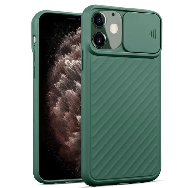 iPhone 12 - Praktiskt Skyddande Skal med Kamera Skydd