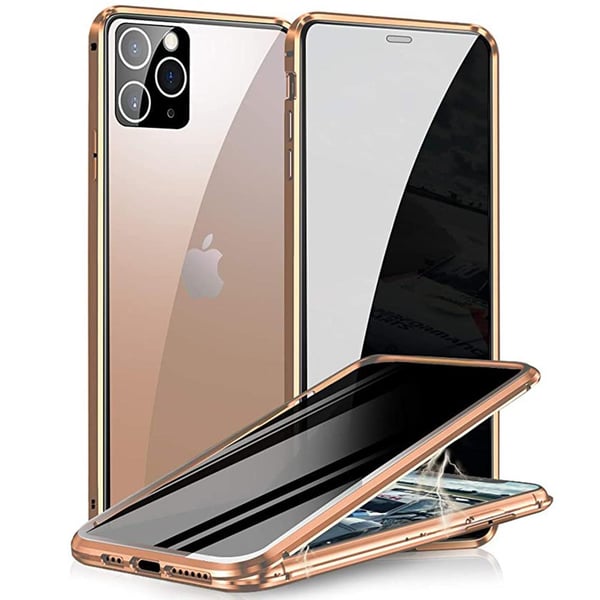 iPhone 12 Pro Max - Praktiskt Skyddande Magnetiskt Dubbelskal