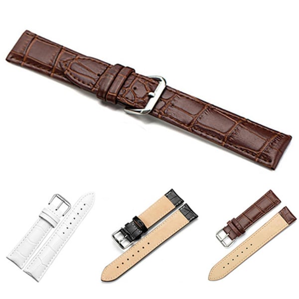 Stilrent Bekvämt Vintage-Design Klockarmband (PU-LÄDER)