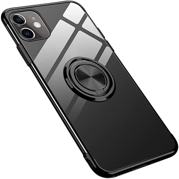 iPhone 12 - Praktiskt Stilrent Skal med Ringhållare