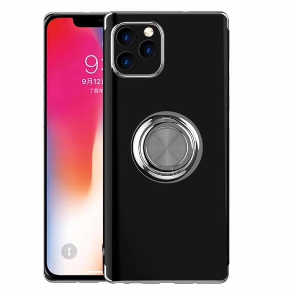 iPhone 12 Pro Max - Smart Smidigt Floveme Skal med Ringh�llare