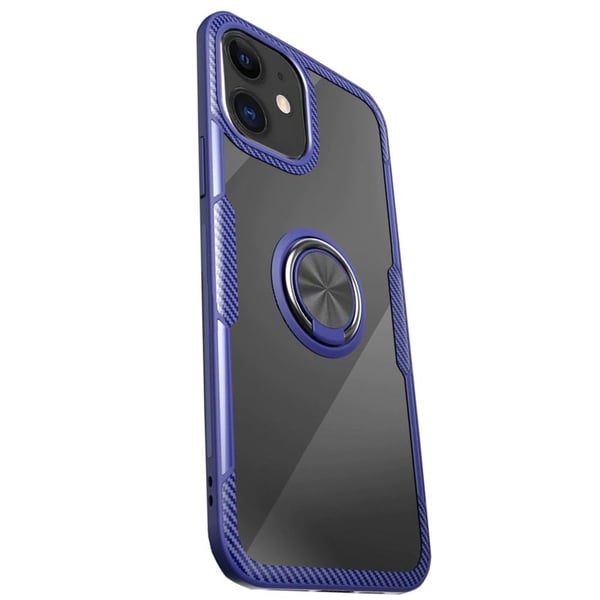 iPhone 12 Mini - Stilsäkert Skyddande Skal med Ringhållare LEMAN