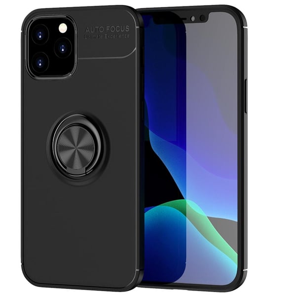 iPhone 12 Pro Max - Stilsäkert Skyddsskal med Ringhållare