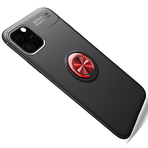 iPhone 12 Mini - Skyddande Praktiskt Skal med Ringhållare