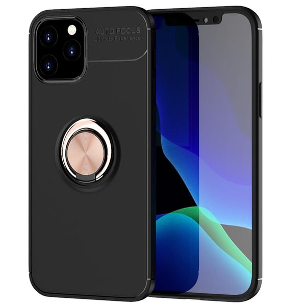iPhone 12 Pro Max - Stilsäkert Skyddsskal med Ringhållare