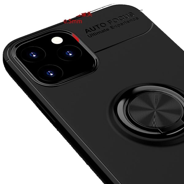 iPhone 12 Pro Max - Stilsäkert Skyddsskal med Ringhållare