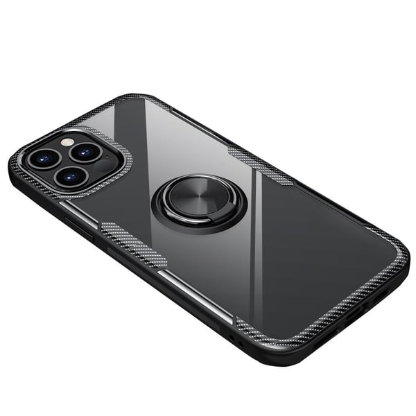 iPhone 12 Pro Max - Effektfullt Skal med Ringhållare (LEMAN)
