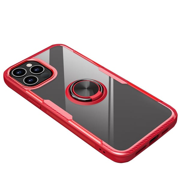 iPhone 12 Pro Max - Effektfullt Skal med Ringhållare (LEMAN)